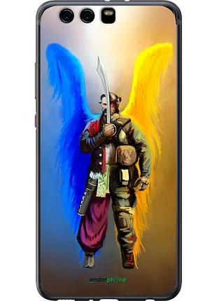 Чехол на huawei p10 plus воин-ангел "5317u-963-10746"