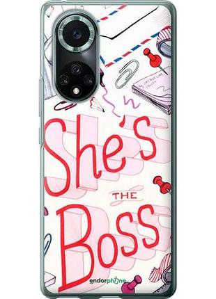 Чехол на huawei nova 9 pro she's the boss "4254u-2503-10746"