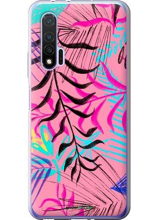 Чехол на huawei nova 6 растительный узор 2 "4740u-1821-10746"