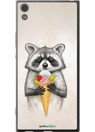 Чохол на sony xperia xa1 ultra g3212 єнотик з морозивом "4602u-1237-10746"