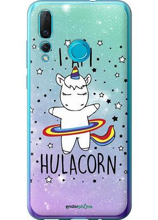 Чехол на huawei nova 4 i'm hulacorn "3976u-1632-10746"