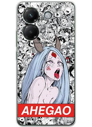Чехол силиконовый с картинкой на xiaomi poco m7 pro 5g (аниме, anime)