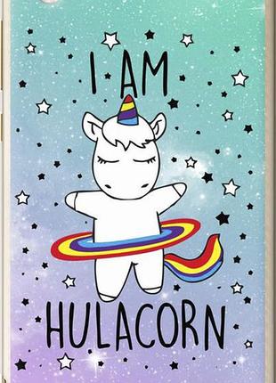 Чехол на huawei y6 ii i'm hulacorn "3976u-338-10746"