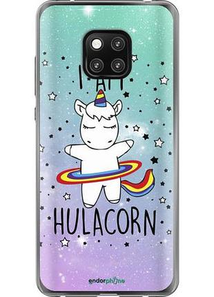 Чехол на huawei mate 20 pro i'm hulacorn "3976u-1567-10746"
