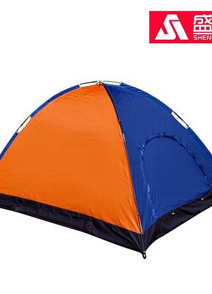 Палатка oldbro 200х200х110см 2-местная кемпинговая, oxford 180t/210d, водоотталкивающая, cc-sy-008-1