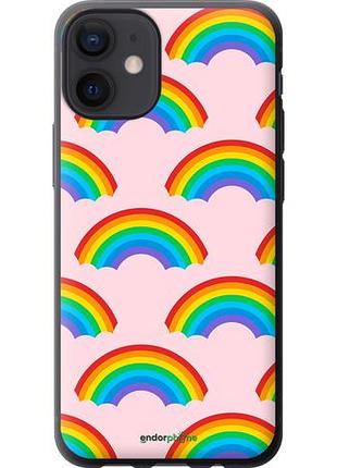 Чехол на iphone 12 mini rainbows "4478u-2071-10746"