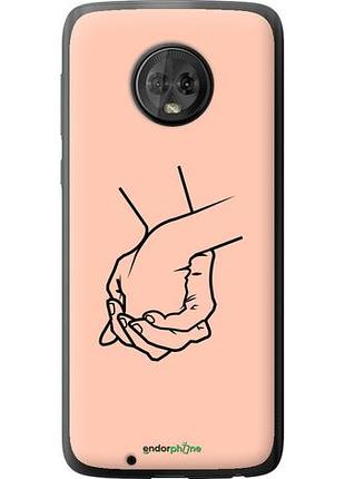 Чехол на motorola moto g6 руки "4896u-982-10746"