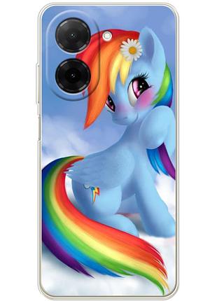 Чехол силиконовый с картинкой на xiaomi redmi a5 (литл пони, my little pony)