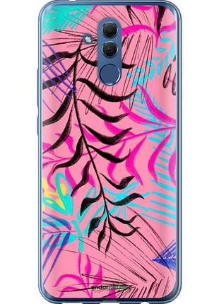 Чехол на huawei mate 20 lite растительный узор 2 "4740u-1575-10746"