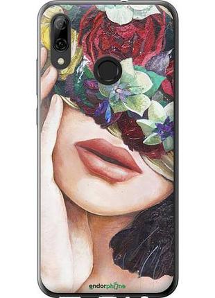 Чехол на huawei p smart 2019 head flower "4460u-1634-10746"