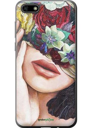 Чехол на huawei y5 2018 head flower "4460u-1500-10746"