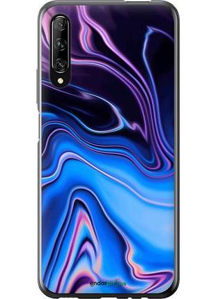 Чехол на huawei p smart pro узор воды "4491u-1906-10746"