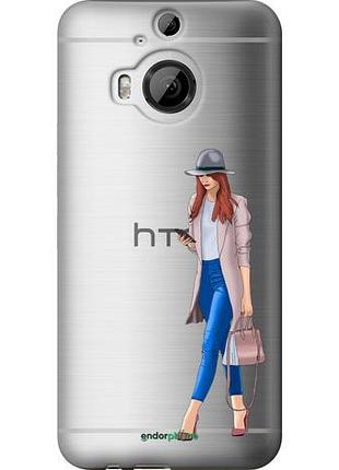 Чехол на htc one m9 plus девушка 1 "4751u-134-10746"