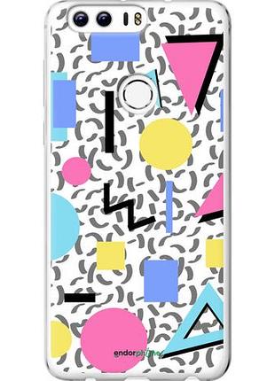 Чехол на huawei honor 8 color shapes "4893u-351-10746"