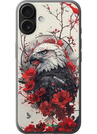 Чехол на iphone 16 plus рубиновый орел "6103u-3714-10746"