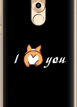 Чехол на huawei gr5 2017 люблю "4586u-473-10746"
