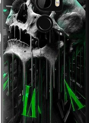 Чехол на htc one x10 череп-часы "4100u-995-10746"