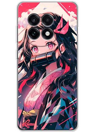 Чохол силіконовий з картинкою на oneplus 13 r (аніме, anime)