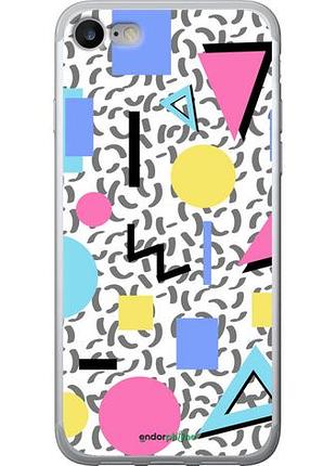 Чехол на iphone 7 color shapes "4893u-336-10746"