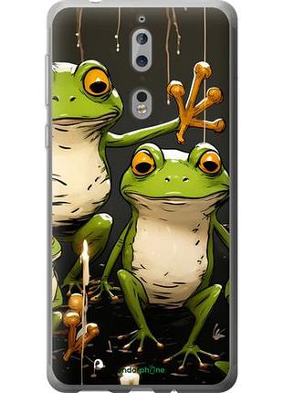 Чехол на nokia 8 жабки 2 "5657u-1115-10746"
