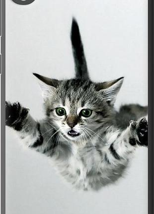Чехол на htc desire 820 летящий котёнок "2322u-133-10746"