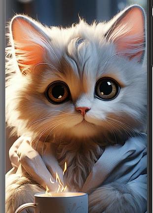 Чехол на htc desire 816 white cat "5646u-169-10746"