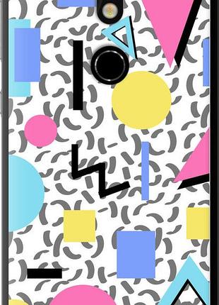 Чехол на nokia 7 color shapes "4893u-1367-10746"