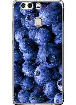 Чехол на huawei p9 plus голубика "4459u-300-10746"
