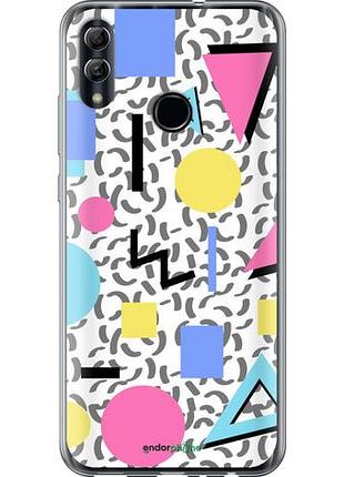 Чехол на huawei honor 10 lite color shapes "4893u-1618-10746"