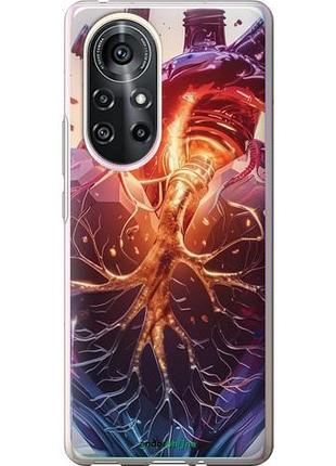 Чехол на huawei nova 8 pro crystal heart "6070u-2246-10746"