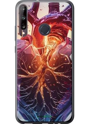 Чехол на huawei p40 lite e crystal heart "6070u-1875-10746"