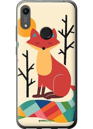 Чехол на huawei honor 8a rainbow fox "4010u-1635-10746"