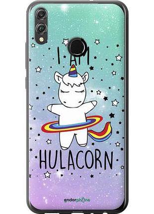 Чехол на huawei honor 8x i'm hulacorn "3976u-1596-10746"