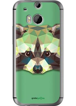 Чехол на htc one m8 енот "1217u-30-10746"