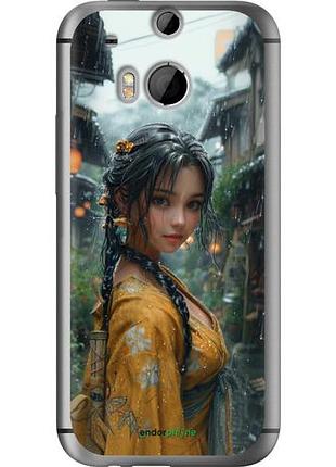 Чехол на htc one m8 anime-girl "6133u-30-10746"