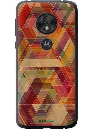 Чехол на motorola moto g7 play геометрический узор "904u-1656-10746"