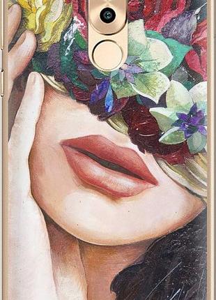 Чехол на huawei honor 6x head flower "4460u-460-10746"