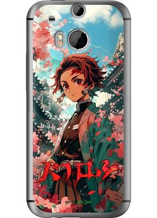 Чехол на htc one m8 tanjiro kamado "6132u-30-10746"
