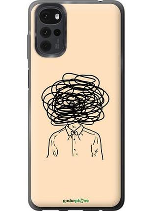 Чехол на motorola g22 мысли "4568u-2681-10746"