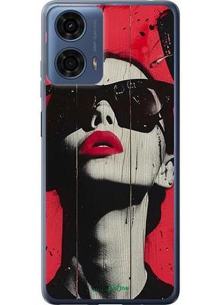 Чехол на motorola moto g24 power xo love v1 "6045u-3665-10746"