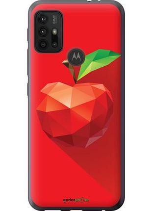 Чехол на motorola moto g10 яблоко "4696u-2319-10746"