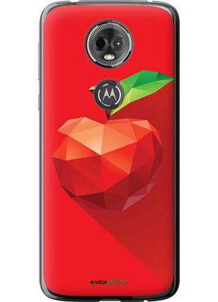 Чохол на motorola moto e5 plus яблуко "4696u-1412-10746"
