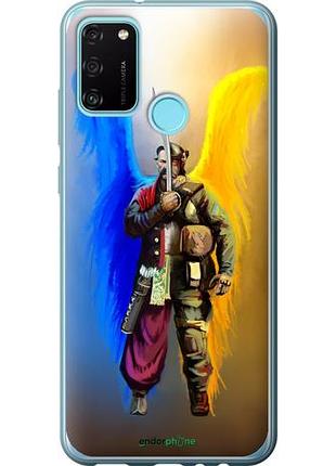 Чехол на huawei honor 9a воин-ангел "5317u-1900-10746"