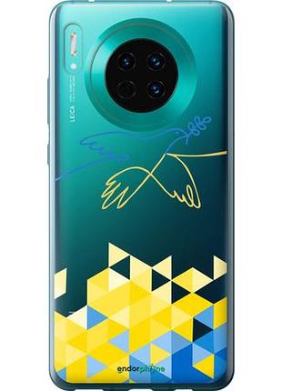 Чехол на huawei mate 30 птица мира "5231u-1773-10746"