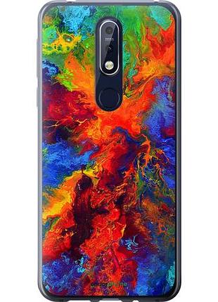 Чехол на nokia 7.1 акварель на холсте "4150u-1593-10746"