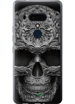 Чехол на htc u12 plus skull-ornament "4101u-1712-10746"