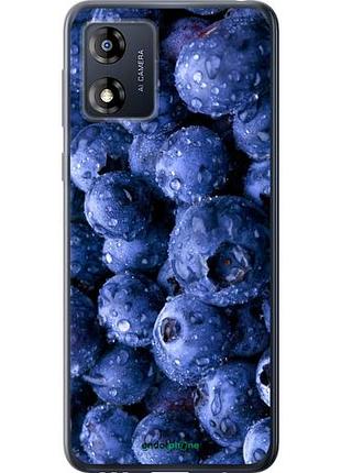 Чехол на motorola moto e13 голубика "4459u-3053-10746"