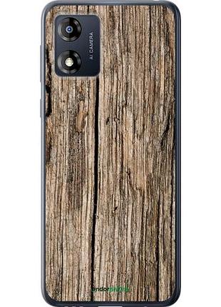 Чехол на motorola moto e13 текстура дерева "4476u-3053-10746"
