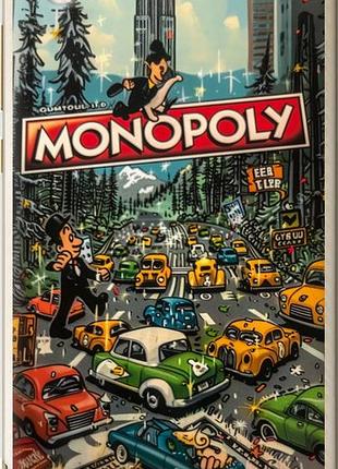 Чехол на huawei y6 ii городской драйв monopoly "6088u-338-10746"