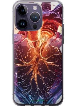 Чехол на iphone 14 pro max crystal heart "6070u-2667-10746"
